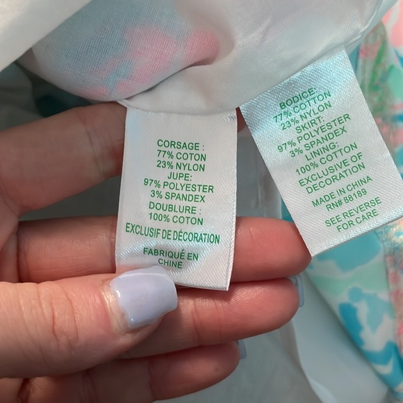 NWT Lilly Pulitzer Sharice Stretch Shift Dress - Picture 13 of 13